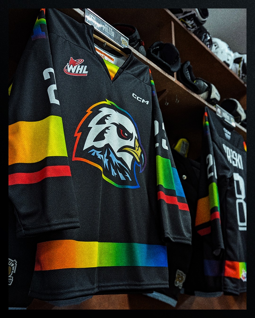 Portland Winterhawks 2023 24 Jerseys