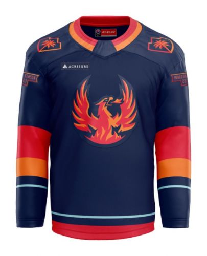 Coachella Valley Firebirds 2023 24 Jerseys