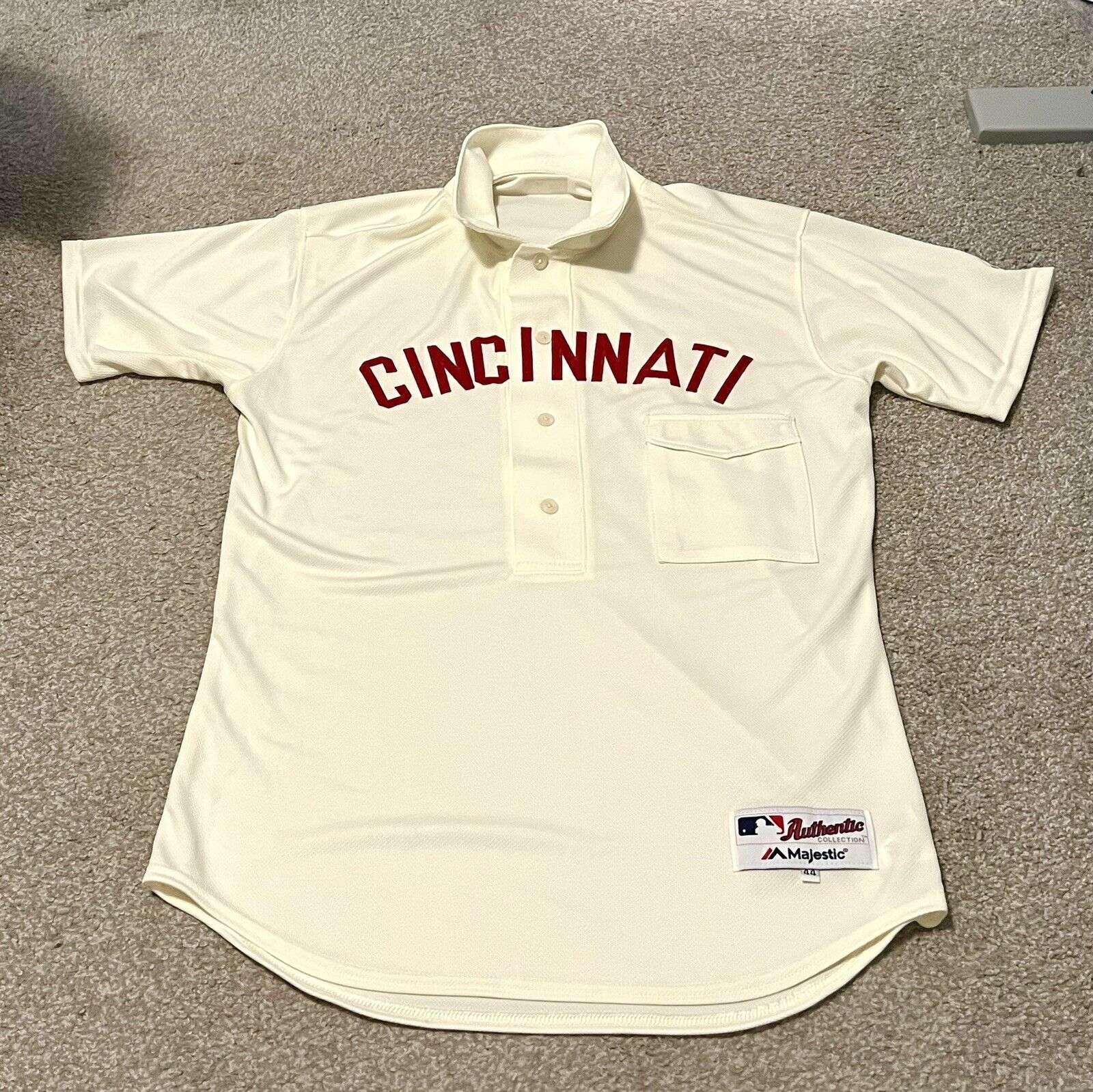 Cincinnati Reds 2019 1902 Throwback Jersey - Baseball Jersey Archive