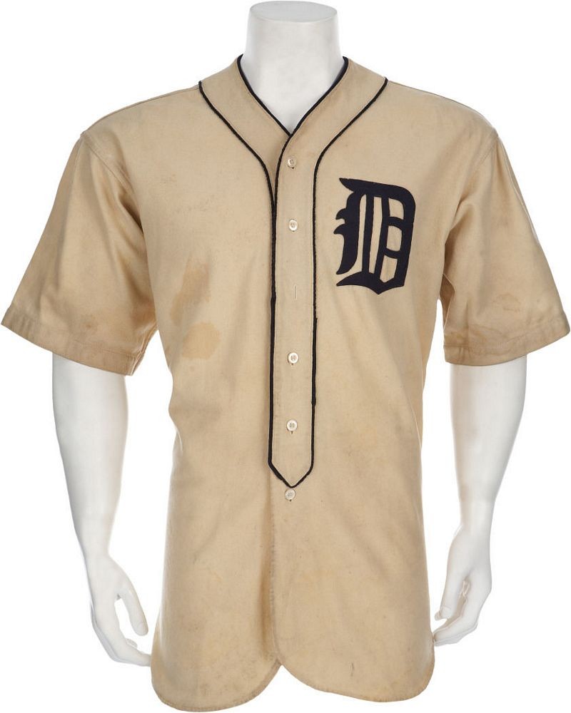 Detroit Tigers 1934 Jerseys