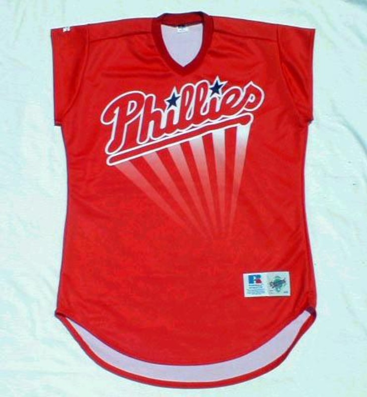 Philadelphia Phillies 1999 Turn Ahead The Clock Jersey - Baseball ...