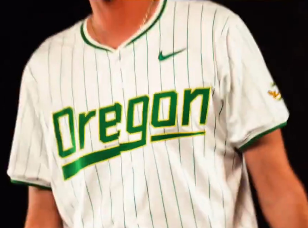 Oregon Ducks Baseball Uniforms 2025