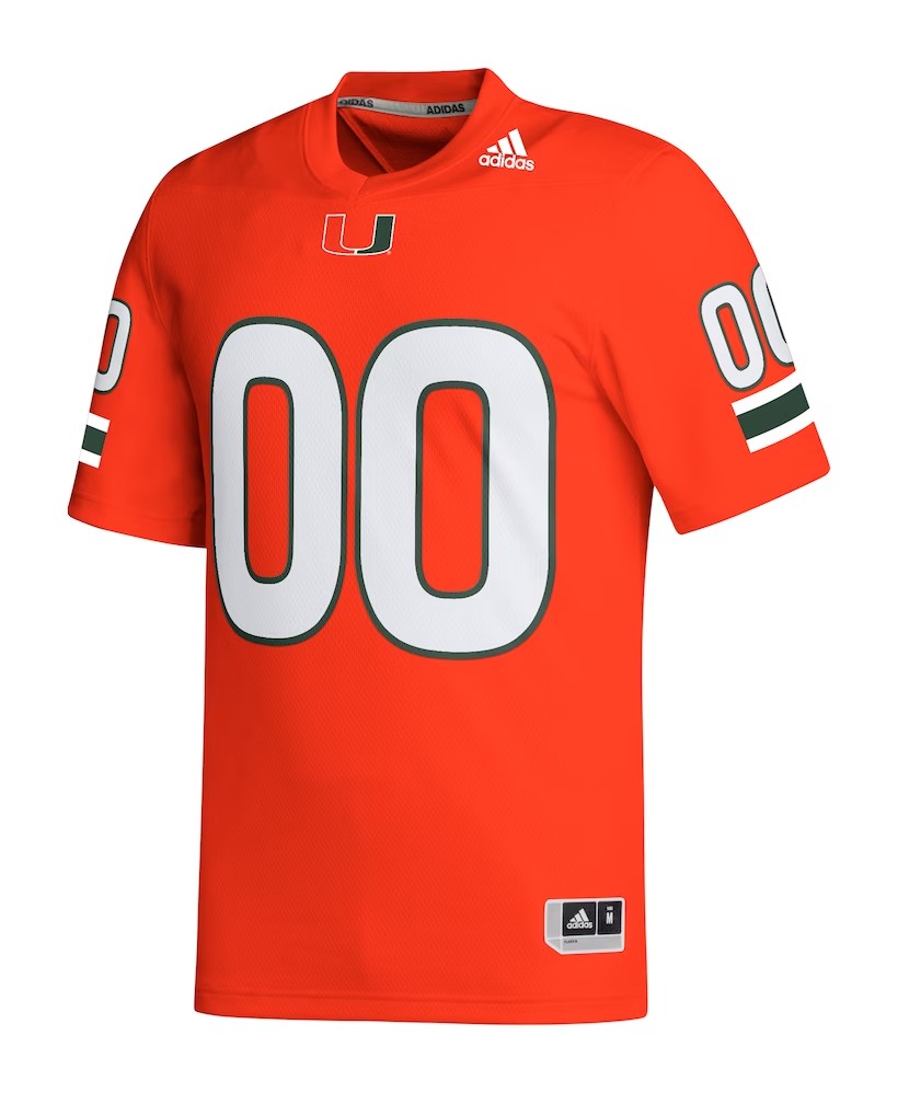 Miami Hurricanes 2021 Alternate Jersey - Football Jersey Archive