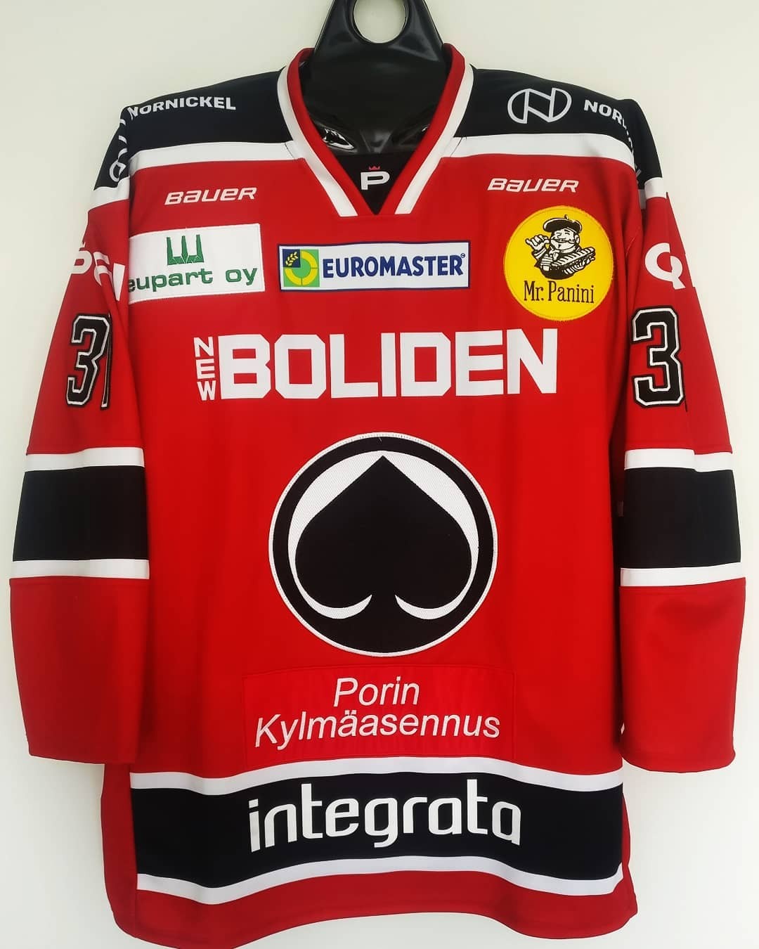Porin Ässät 2017-18 Jerseys