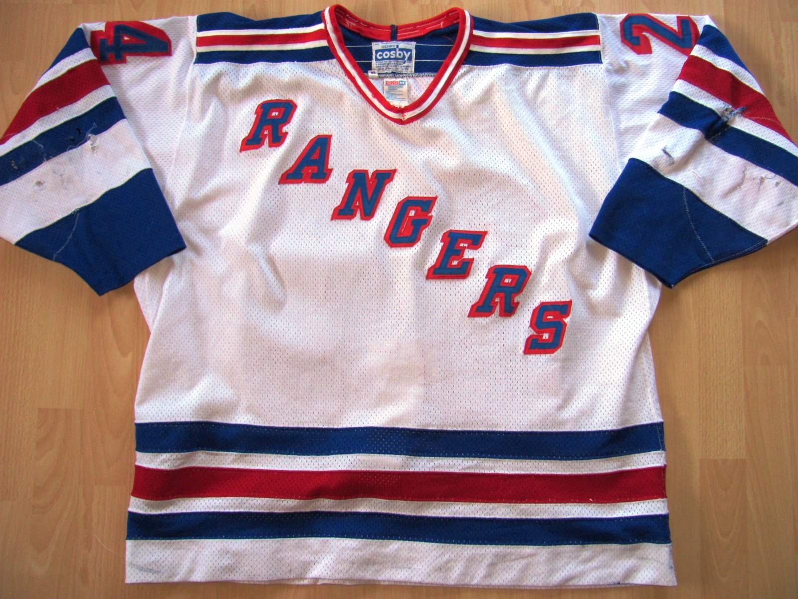 Binghamton Rangers 2004-05 Home Jersey - Hockey Jersey Archive
