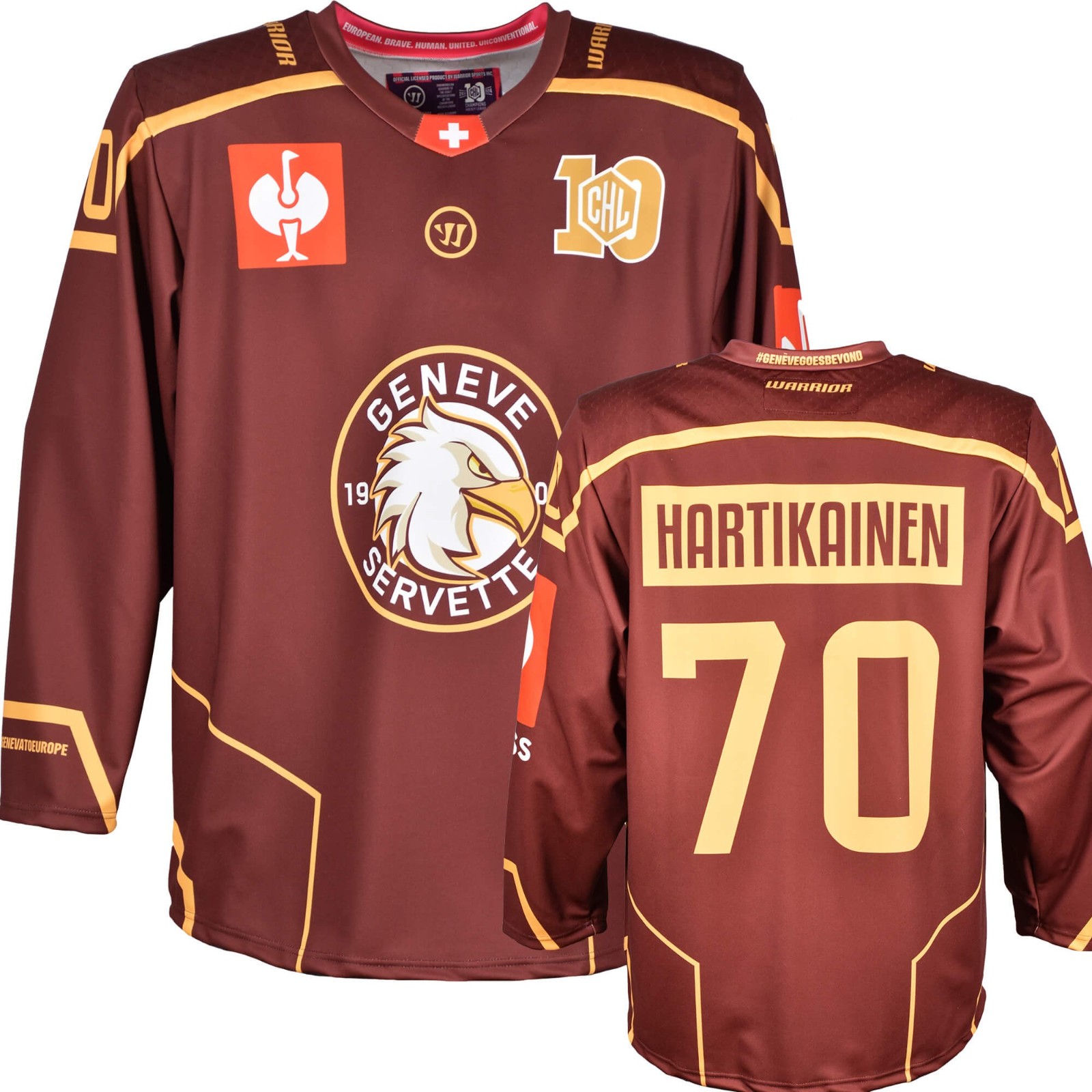 Le maillot de GE Servette pour cette nouvelle saison