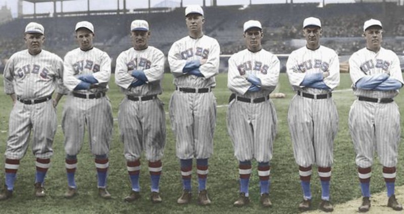 Chicago Cubs 1918 Home Jersey