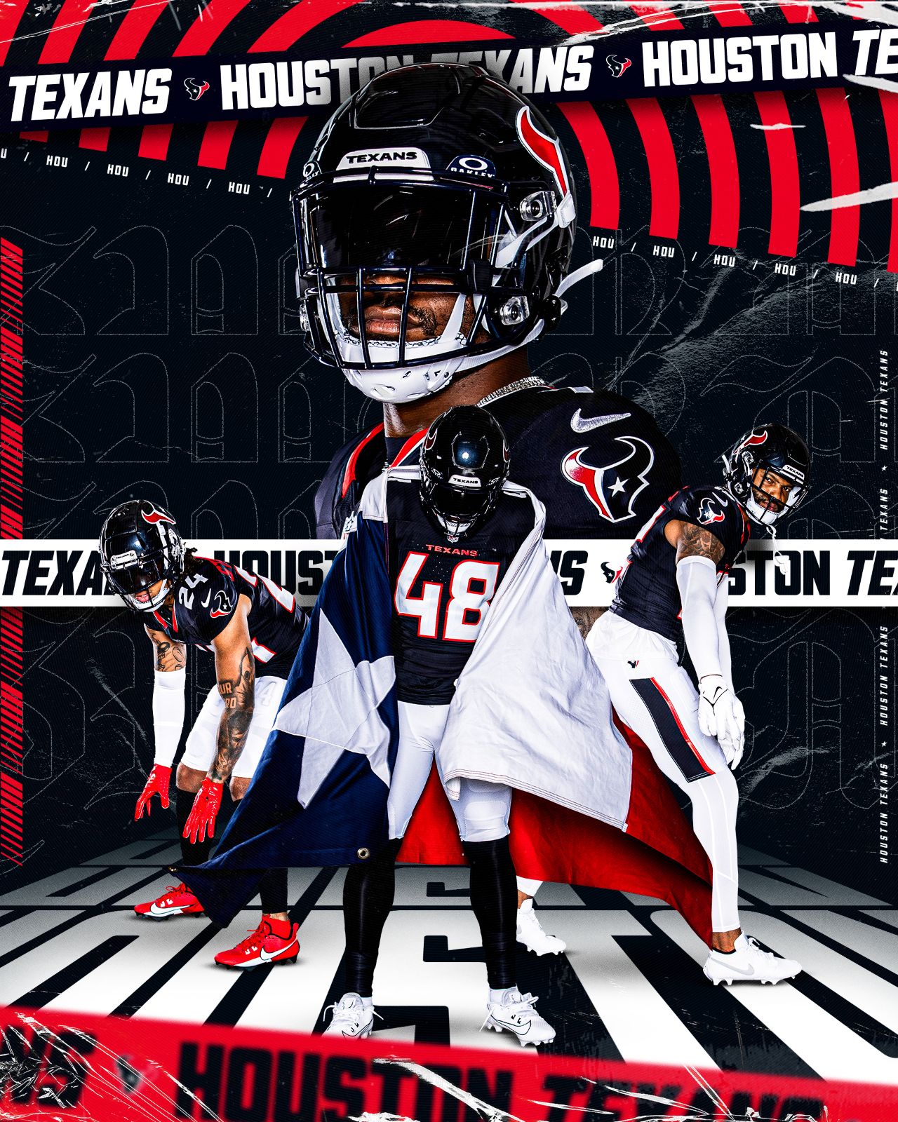 Houston Texans 2024 Home Jersey